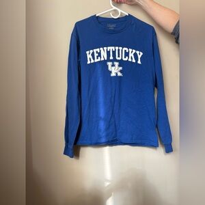 Champion Blue Kentucky Long Sleeve Shirt